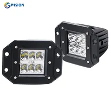 4 pollice Montaggio A Filo di luce del Lavoro del LED Anteriore/Posteriore della lampada della nebbia per 4×4 Offroad Camion Rimorchio ATV auto Pick-Up Trattore Paraurti luce del lavoro bar