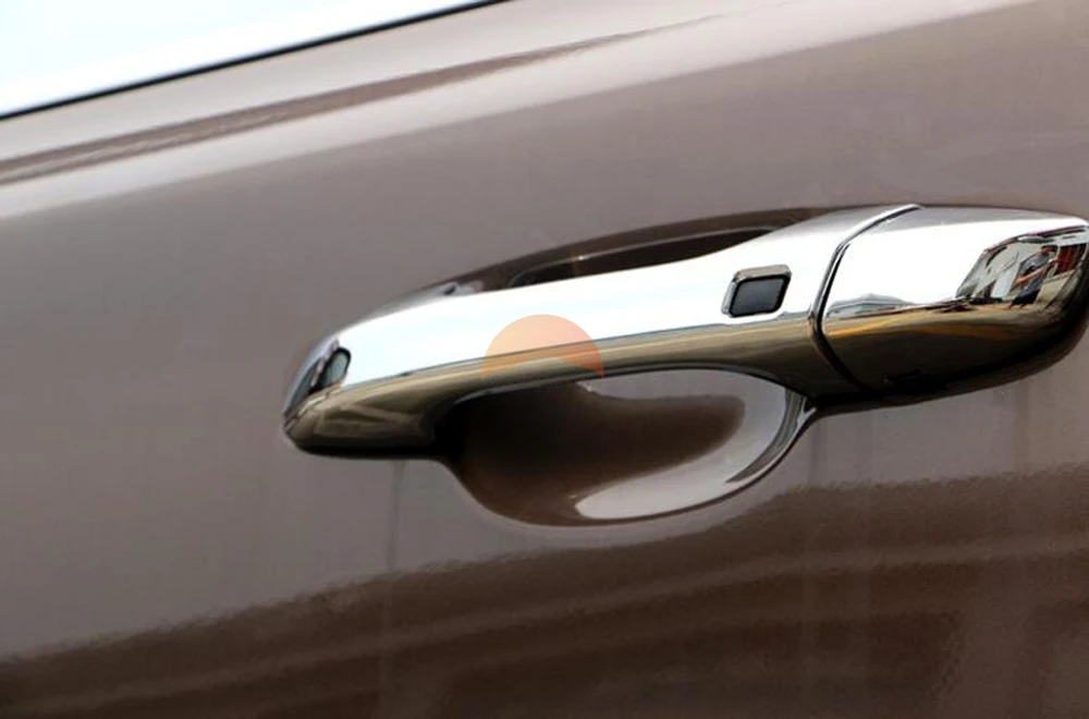 Для KIA Sportage abs Хромированная боковая дверная ручка крышка Накладка 2 стиля не для Sportage EX авто Модель аксессуары