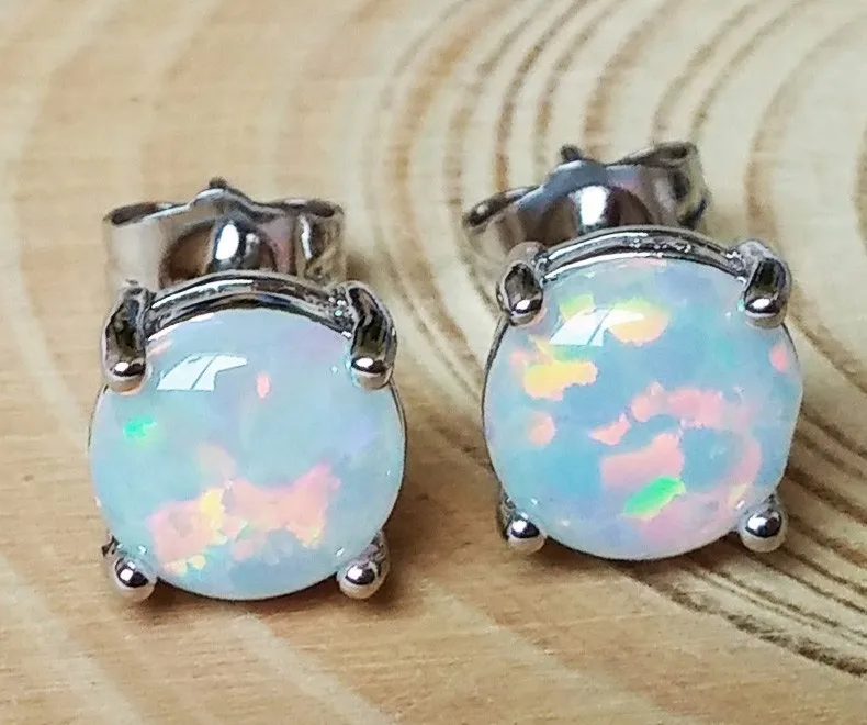 white-fire-opal-stud-earrings