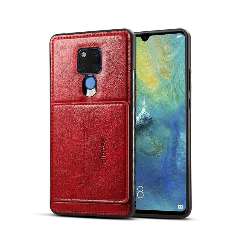 Для huawei mate 20X чехол Роскошный из искусственной кожи держатель для карт Стенд Автомобильный Магнит чехол mate 20 X чехол mate 30 pro Чехол 20 Pro Lite чехол