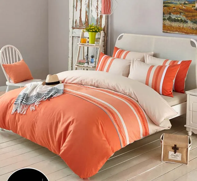 sports style cotton 4pcsbedding sets twin full queen king size sport bed sheets