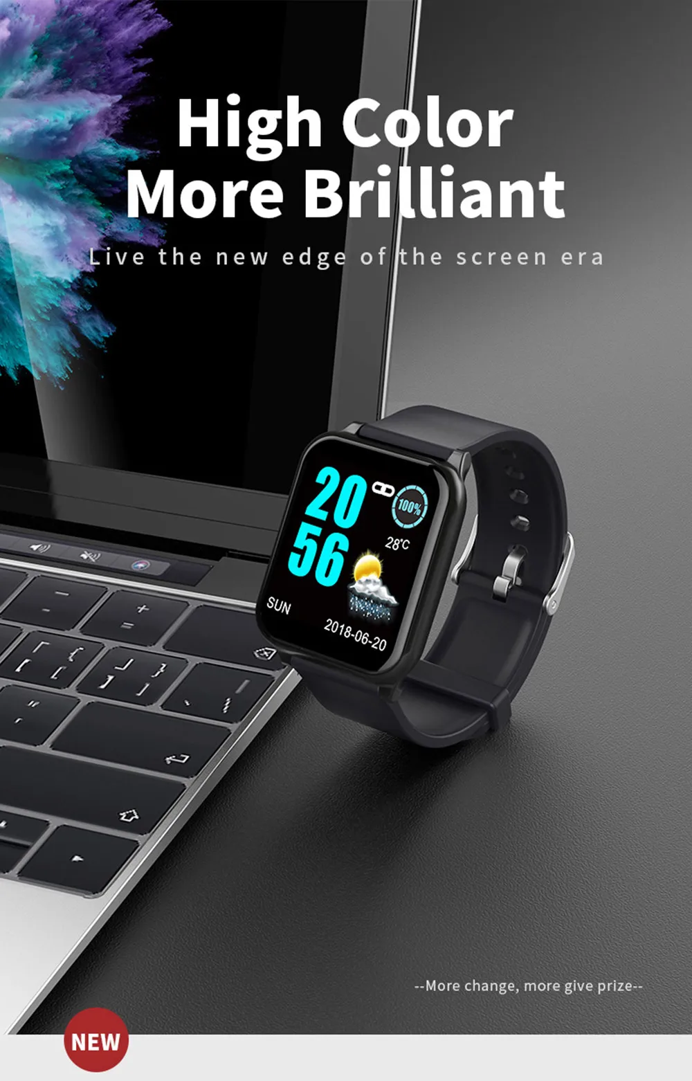 Смарт часы Beautyss IP68 водонепроницаемые Reloj Smartwatch Hombre Muliti Sports Mode мужские с ECG PPG