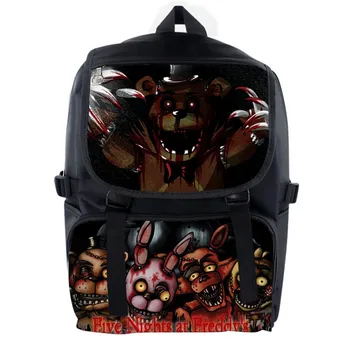 

Game Five nights at Freddy's Backpack Laptop bag FNAF School Bag Travelling Bag