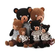 38 см Лидер продаж мишки плюшевые игрушки сахар несут мягкие игрушки 1 пара/лот фабрика питания