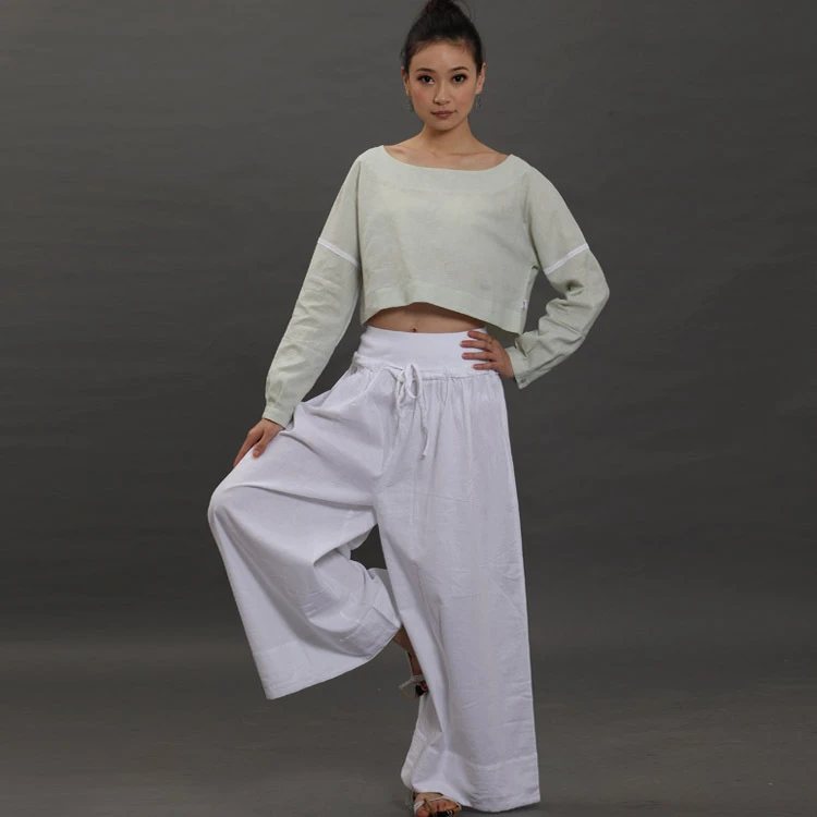 White Kundalini Pants