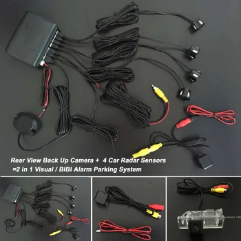 

Parking Sensors+Rear View Camera = 2 in 1 Visual BIBI Alarm Parking System For MB Mercedes Benz Sprinter License Plate Lamp OEM