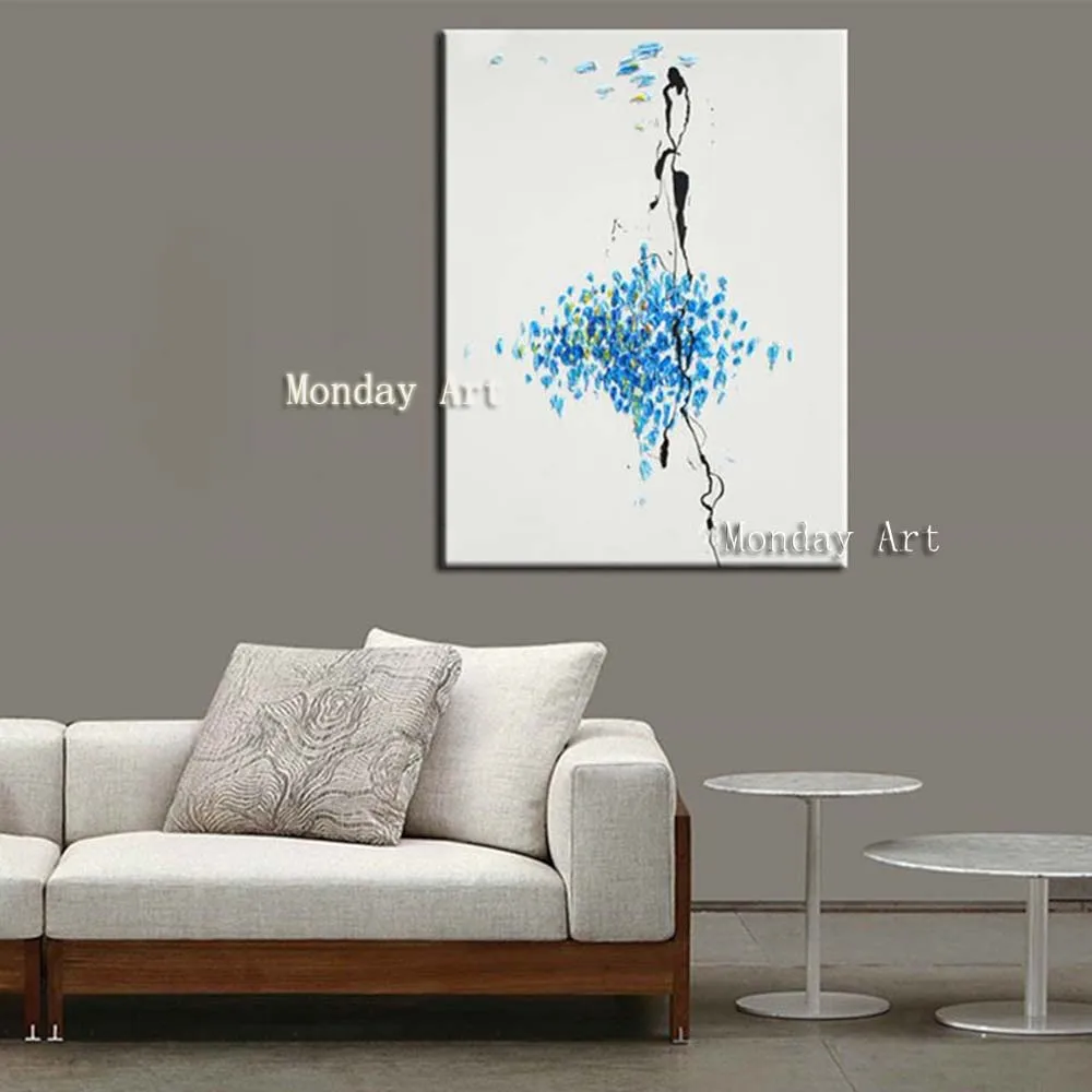 Gift-Handpainted-Abstract-Oil-Paintings-on-Canvas-Modern-Home-Decor-Wall-Art-Pictures-Large-Knife-Beautiful1