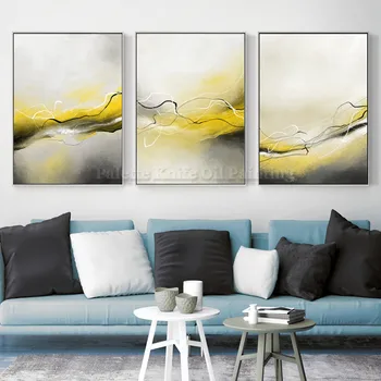 

Modern Abstract Canvas Art Prints on canvas gold art Poster Wall Art decorative Picture for living room cuadros