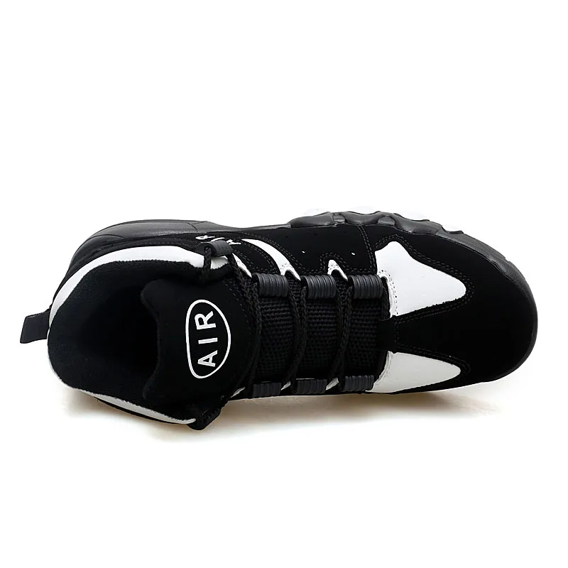 Стиль Дышащие баскетбольные кроссовки мужские амортизирующие Jordan Ретро баскетбольные спортивные мужские туфли с высоким берцем Shockpoof кроссовки