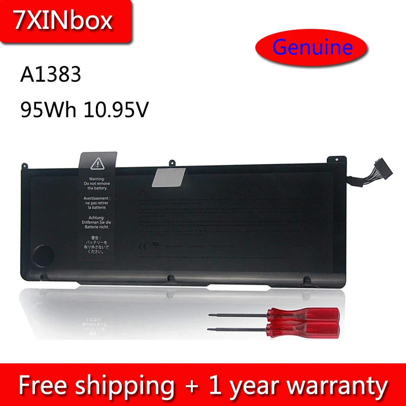 Аккумулятор 7XINbox 95 Вт/ч 10 в A1383 для Apple MacBook Pro 17 дюймов A1297 2011 версия 020 7149 A10 MC725LL/A