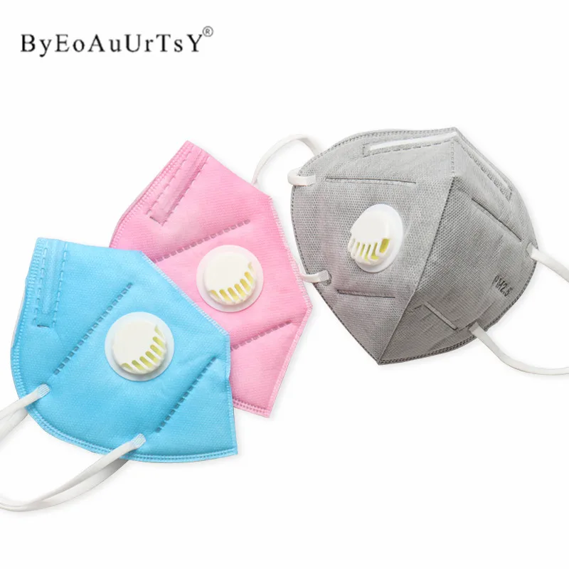 

10pcs Dust-proof Masks Anti-Dust Breath Valve Facial Protective Cover Beauty & Medical Salon Ear-loop Face Mouth Masks Makeup