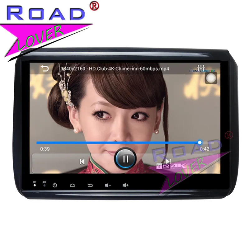 Best TOPNAVI Android 6.0 2G+32GB 9" Quad Core Car GPS Navigation Multimedia For Peugeot 2008 2014- Stereo Player NO DVD Double Din BT 4