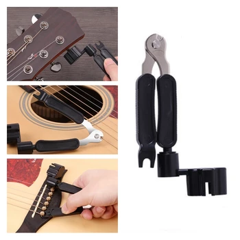 

3 in 1 Multifunction Guitar Bass String Winder String Pin Puller String Cutter Guitar Tool Guitarra Ukulele Accessories