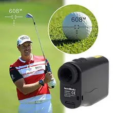 Free shipping! 600m Solar Laser Rangefinder Waterproof Measure Distance Speed for Hunting Golf