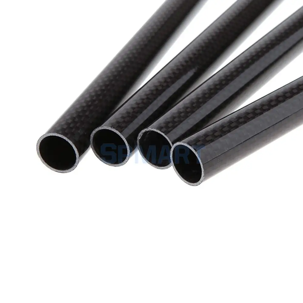 3K Carbon Fiber Tube 14mm*16mm*500mm Gloss Matt Rod for RC Quad