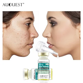 

AuQuest powerful acne treatment essence acne dilute acne printing, water moisturizing whitening convergence pores brighten