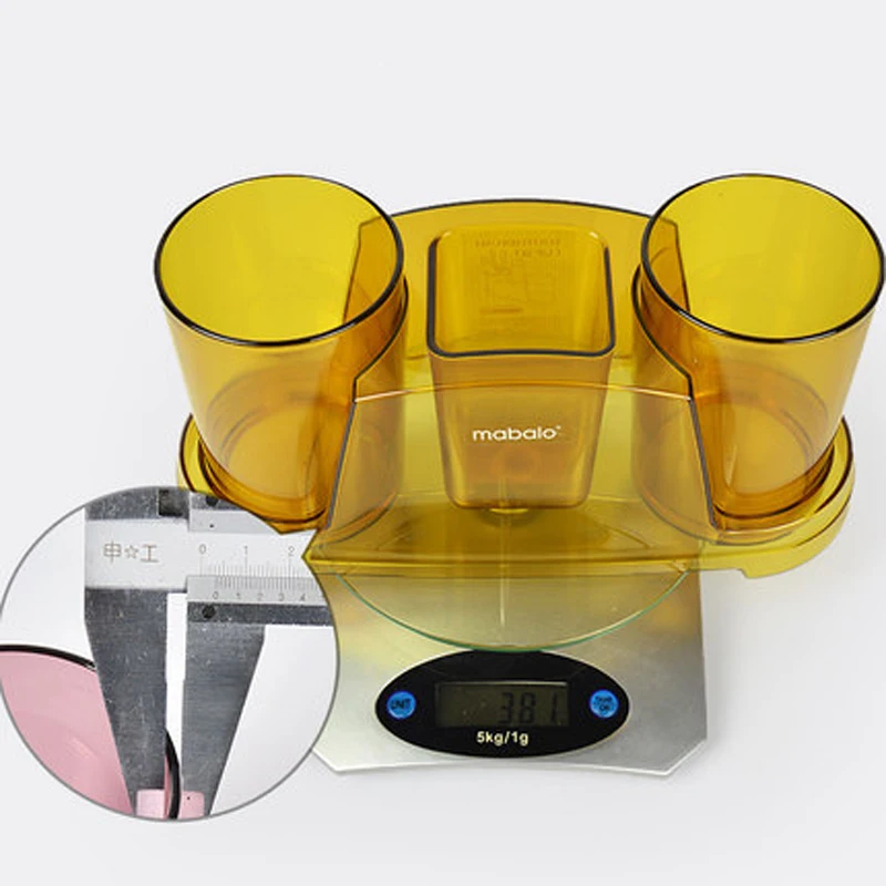 New 3Pcs/Set Tooth Brush Holder Wash Gargle Suit Tumbler Plastic Bracket Container Bathroom Accessories Set Free Shipping