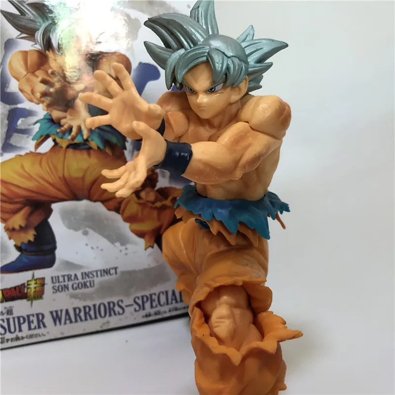 Dragon Ball Z Super Saiyan Goku серебряный стиль волос бомба волна фигурка DBZ Goku памятная Коллекционная модель игрушки 16 см