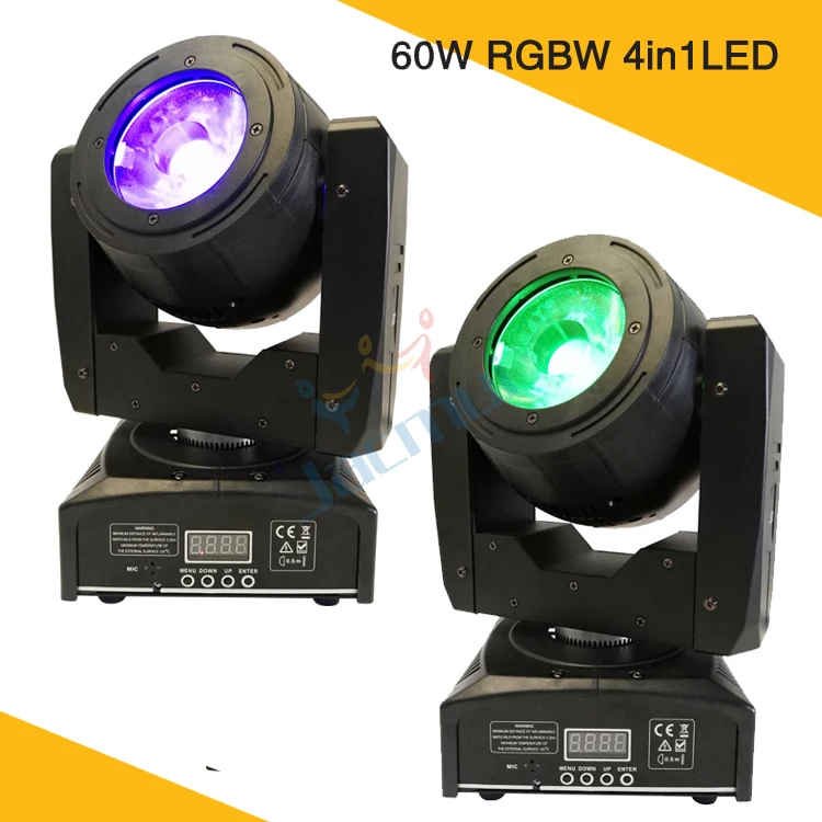 

(2Pcs/Lot) 60W Led Beam Moving Head Light Beam Angle 4 Degree Disco Beam Bar Light 8/16 Channels Dj Stage Event Mobile Light