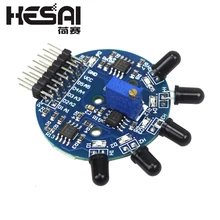 5 способ пламени сенсор модуль 5 Дорога цифровой аналоговый сигнал двойной выход обнаружения огня сенсор модуль для arduino DIY Kit