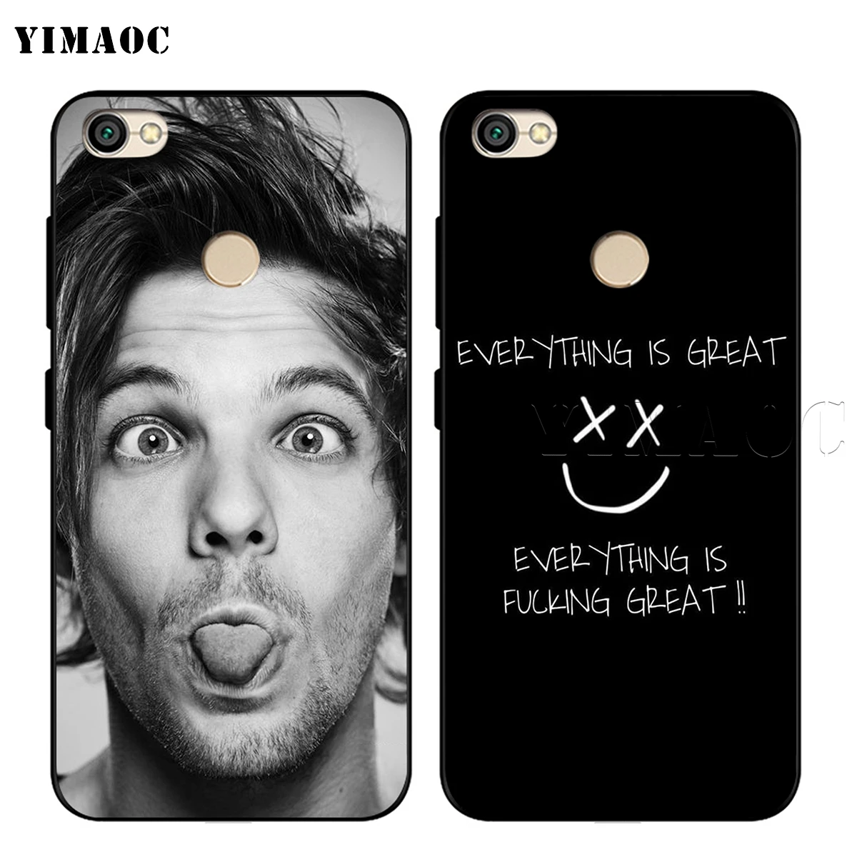 YIMAOC Louis Tomlinson Soft Silicone Case for Xiaomi Redmi Note 4 4X 4A 5 5A 6 MI A1 A2 mi6 mi 8 Pro Prime Plus