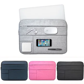 

Woolen Felt Wear Resistant Laptop Sleeve Bag Ultrabook Pouch 11 12 13 14 15 Inch Case For Apple Macbook Air 11 Pro13 Reitina 15