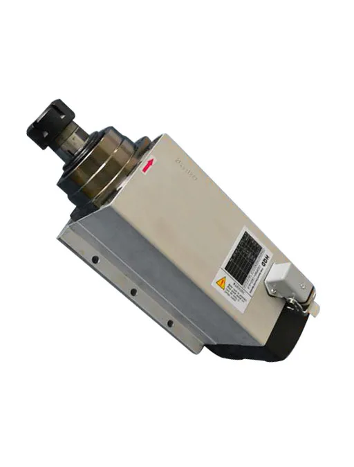 

GDF60 flange spindle motor 4.5KW 220v/380v ER25/ER32 SQUARE AIR COOLED SPINDLE MOTOR for wood engraving