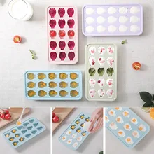 Кухонные принадлежности 1 шт. 15 типов милых силиконовых форм для шоколада, форма для льда, барный пудинг, желе, инструменты для торта* B