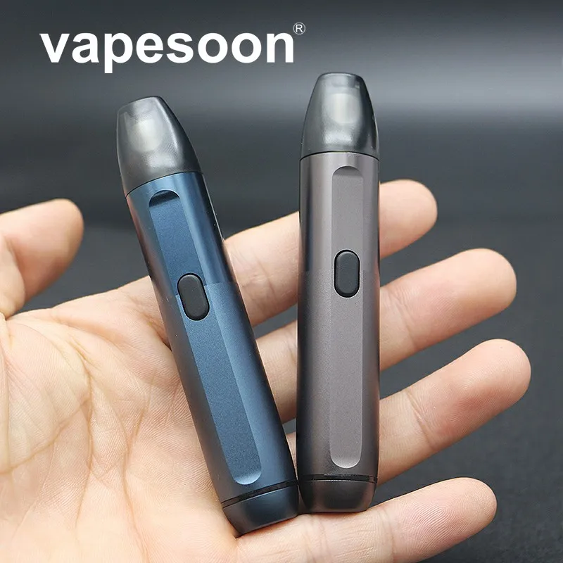 

High quality Vapesoon 380mah L10 Pod Kit Portable Vape e-Cigarette Device1.5ohm 2ml Refillable Cartridge Top-Fill Vape Pod