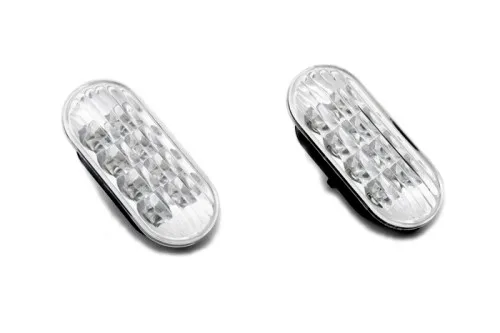 

LED Side Marker Light (Clear Lens Amber LED) for vw Jetta / Bora MK4