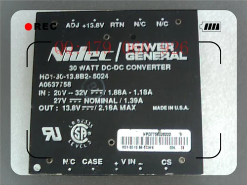 

[ZOB] HD1-30-13.8B2-5024 27V 13.8V Nidec power module --5PCS/LOT