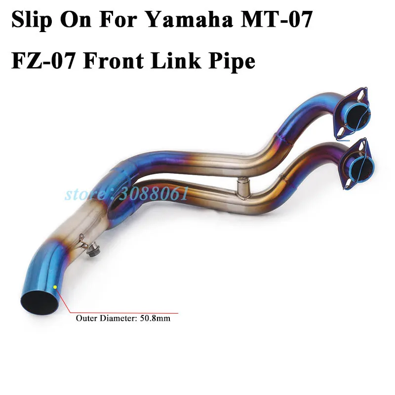 MT07 Front Link Pipe-1