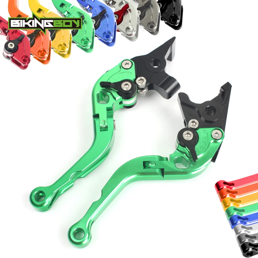 Adjustable Short Folding Clutch Brake Levers for KAWASAKI Versys 1000 12 13 14 Z Z1000 Z-1000 03 04 05 06 ZX-10 R Ninja | Автомобили и