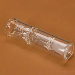 Универсальный 14 мм стеклянный фильтр трубка мундштук водяная труба Vape Bubbler насадка подключение Bong Замена для испарителя E-quiktt