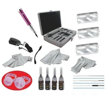 Брови татуировки комплект полный татуировки пулемет цифровой косметической дешевые татуировки комплект татуировка комплект для начинающих