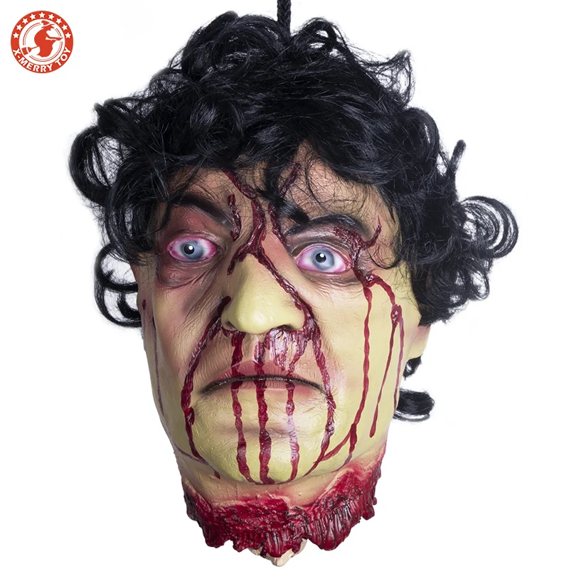 

Halloween Decoration Scary Bloody Prank Toy Nail Through Head Horror Halloween Props April Fools' Day Cosplay