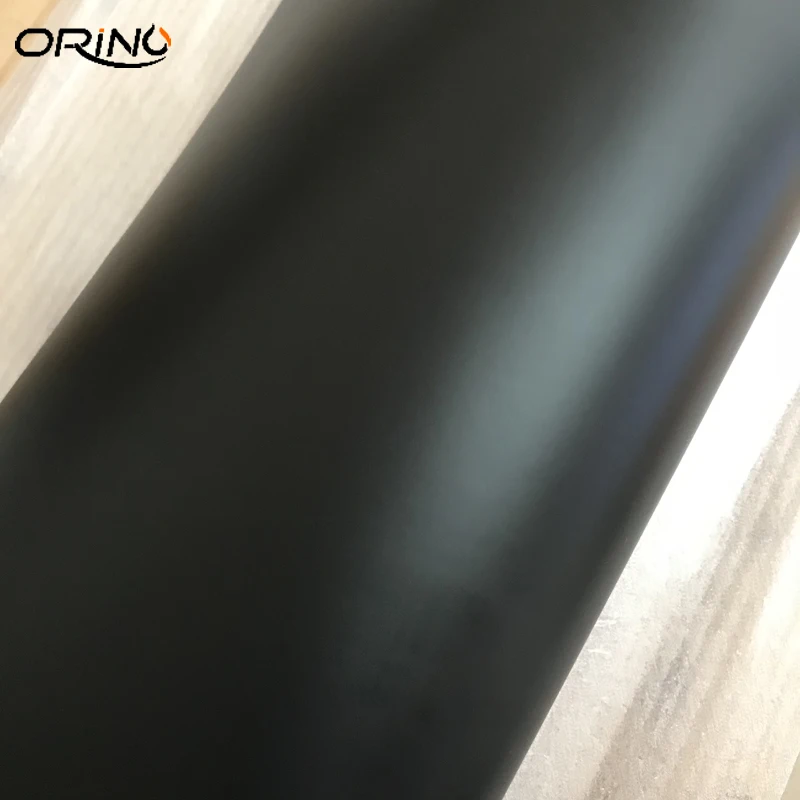 Satin Metallic Black Vinyl Film Wrap-4