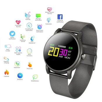 

Timethinker Z7 Smart Watch Men Sports Reloj Fitness Tracker Wristwatch Heart Rate Blood Pressure Monitor IOS Android Smartwatch