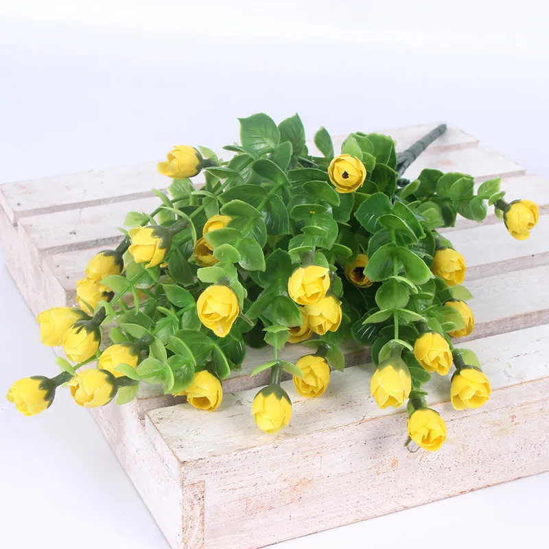 HI-Q-Mini-Rose-Artificial-Flower-30-Heads-Silk-flowers-Home-Decoration-Flores-Bouquet-For-Wedding(9)