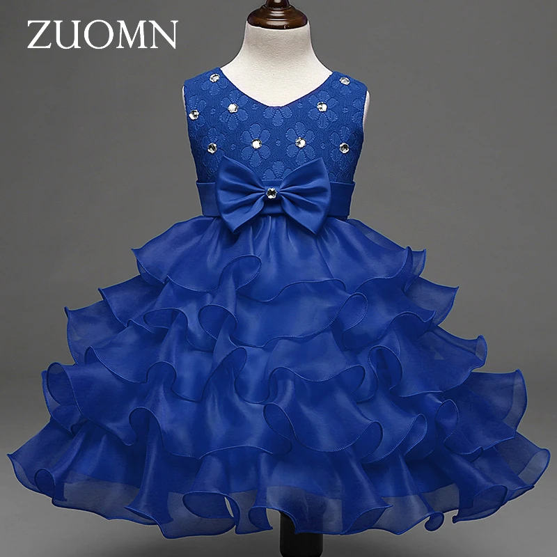 

Girls Dresses Children Dance Princess Dresses Girls Flower Sleeveless Cinderella Dress Party Wedding Clothes New Fashion GH369