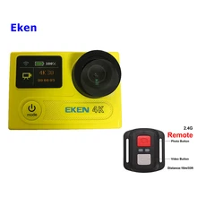 WIFI ultra HD 4K / 30fps Action Camera Original Eken Authorized H8/H8R VR3602.0