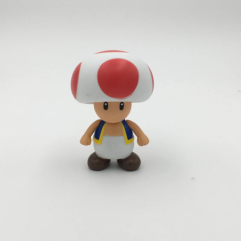 13 см Super Mario Bros Луиджи, Марио, Йоши Купа Йоши Марио Maker Odyssey гриб Toadette PVC Фигурки игрушки модельные куклы