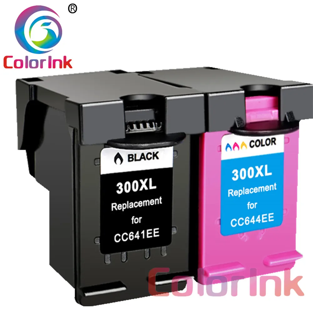 ColoInk 300XL чернильный картридж HP 303 Замена для 300 черный триколор Deskjet D1660 D2560 D5560 F2420