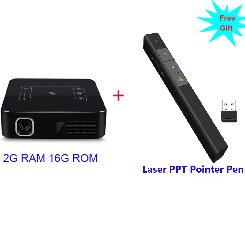 rca projector Android 7.1.2 Mobile Smart Projector 2G RAM 8000mAh Battery Support 4K 1080P HD Proyector Beam Miracast Airplay Eshare BT4.1 vankyo projector Projectors