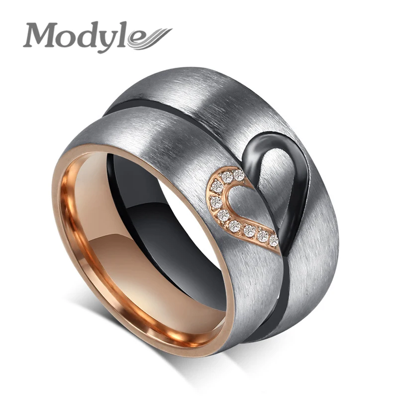 modyle 2017 new fashion love heart couple rings for women men wedding engagement cz ring unique - Mens Wedding Rings Unique modyle 2017 new fashion love heart couple rings for women men wedding engagement cz ring unique - Mens Wedding Rings Unique