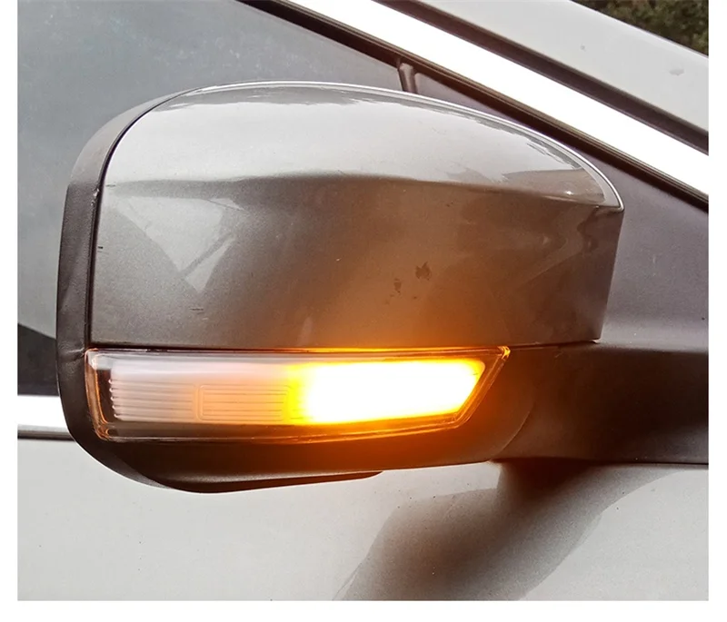 2 шт. Динамический указатель поворота светильник светодиодный боковое крыло зеркало заднего вида Индикатор мигалка ретранслятор светильник для Ford Focus 2012