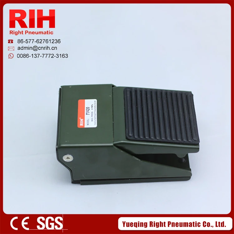 

Pneumatic Foot Operated Pedal Valve  1/4'' 4way 2 position/FV Series Foot Valve FV420