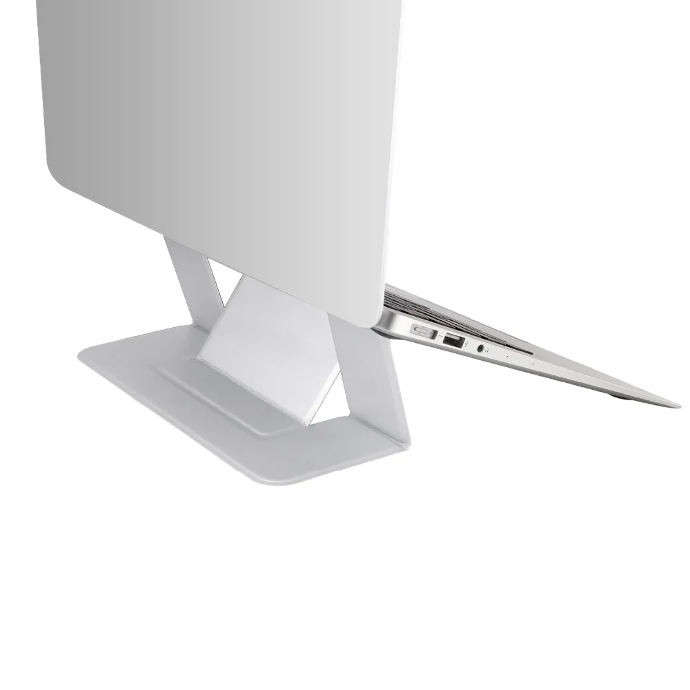 

Invisible Laptop Adhesive Stand Folding Adjustable Bracket Portable Tablet Holder for iPad MacBook Lenovo Samsung Laptops