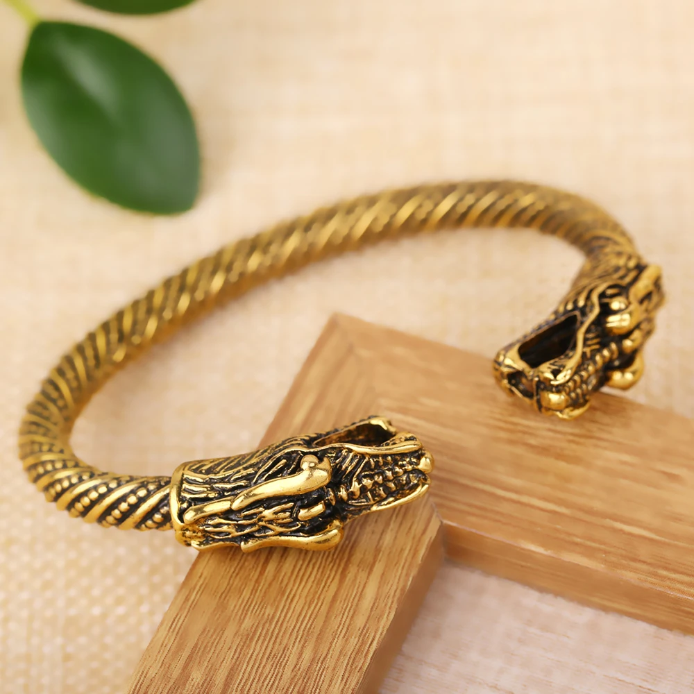 Dawapara dragon head Bracelet Indian Jewelry Fashion Accessories Viking