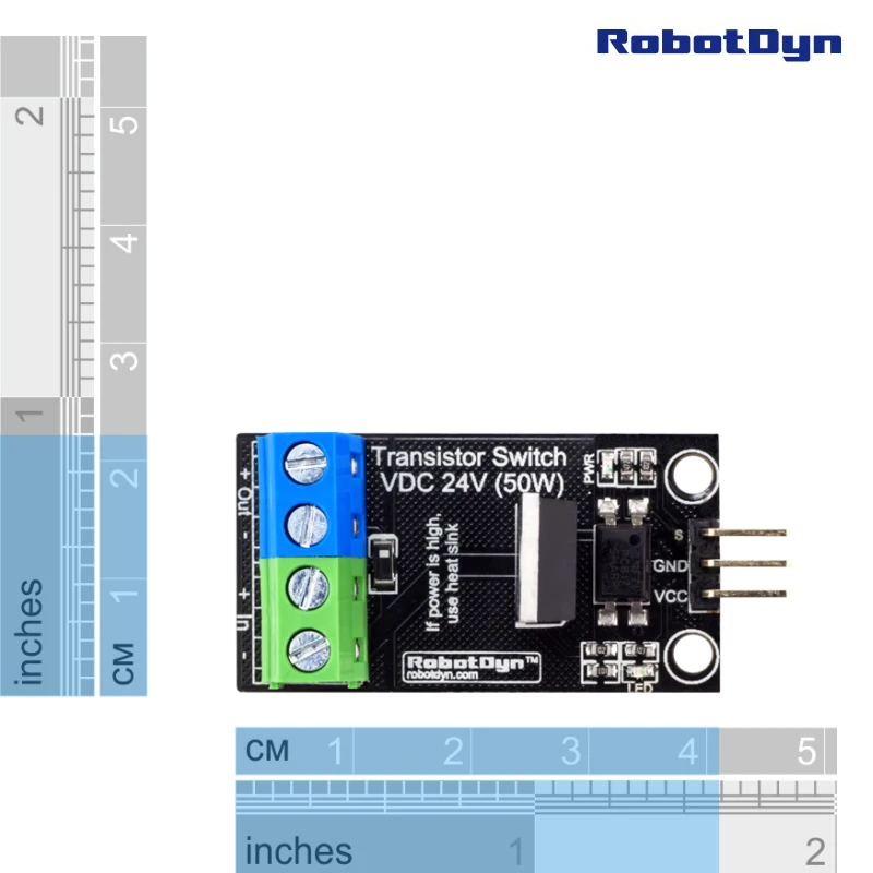 Транзистор MOSFET DC переключатель, 5V logic, DC 24 V/30A с оптопары